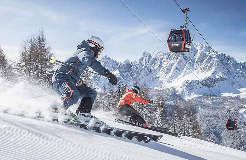 Skigebiet Drei Zinnen Dolomiten