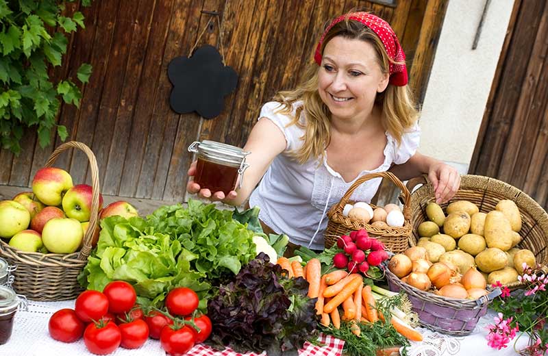 Pavillonfest mit Bauernmarkt